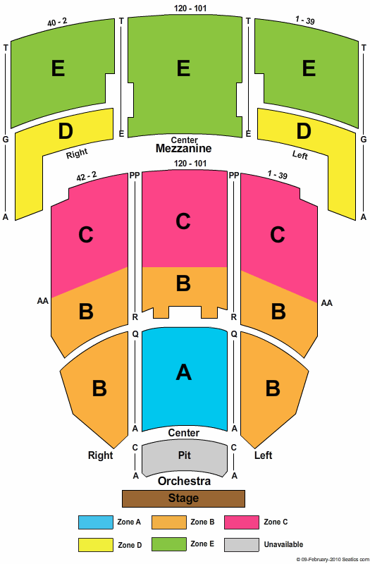 The Fillmore Miami Beach At Jackie Gleason Theater Pat Metheny Zone Seating Chart